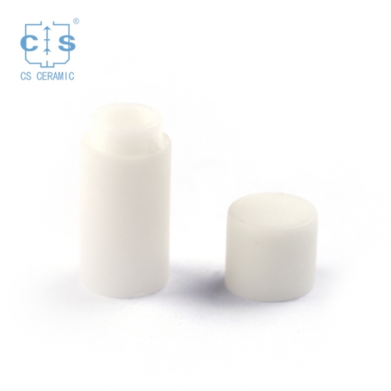 Crisoles de cerámica de alúmina D5 * 10 mm para Setaram CTC1800 Evolution (bandejas de muestra)

