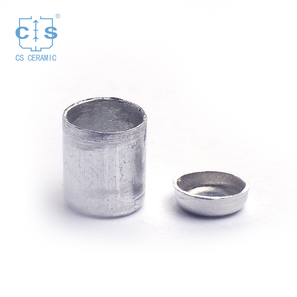 Bandejas de muestra de aluminio con tapa D5 * 5 mm para crisoles Hitachi (Seiko) DSC
