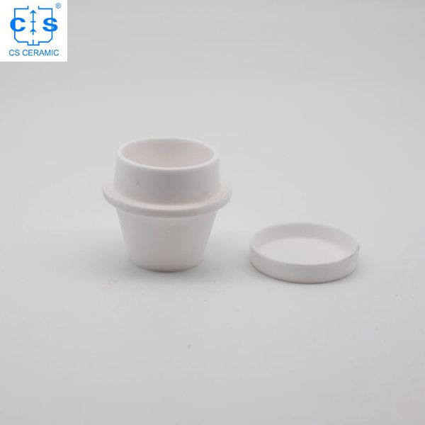 Crisol de cerámica TGA grande 529-047 621-331 20CC ALPHA AR9047 para LECO 701