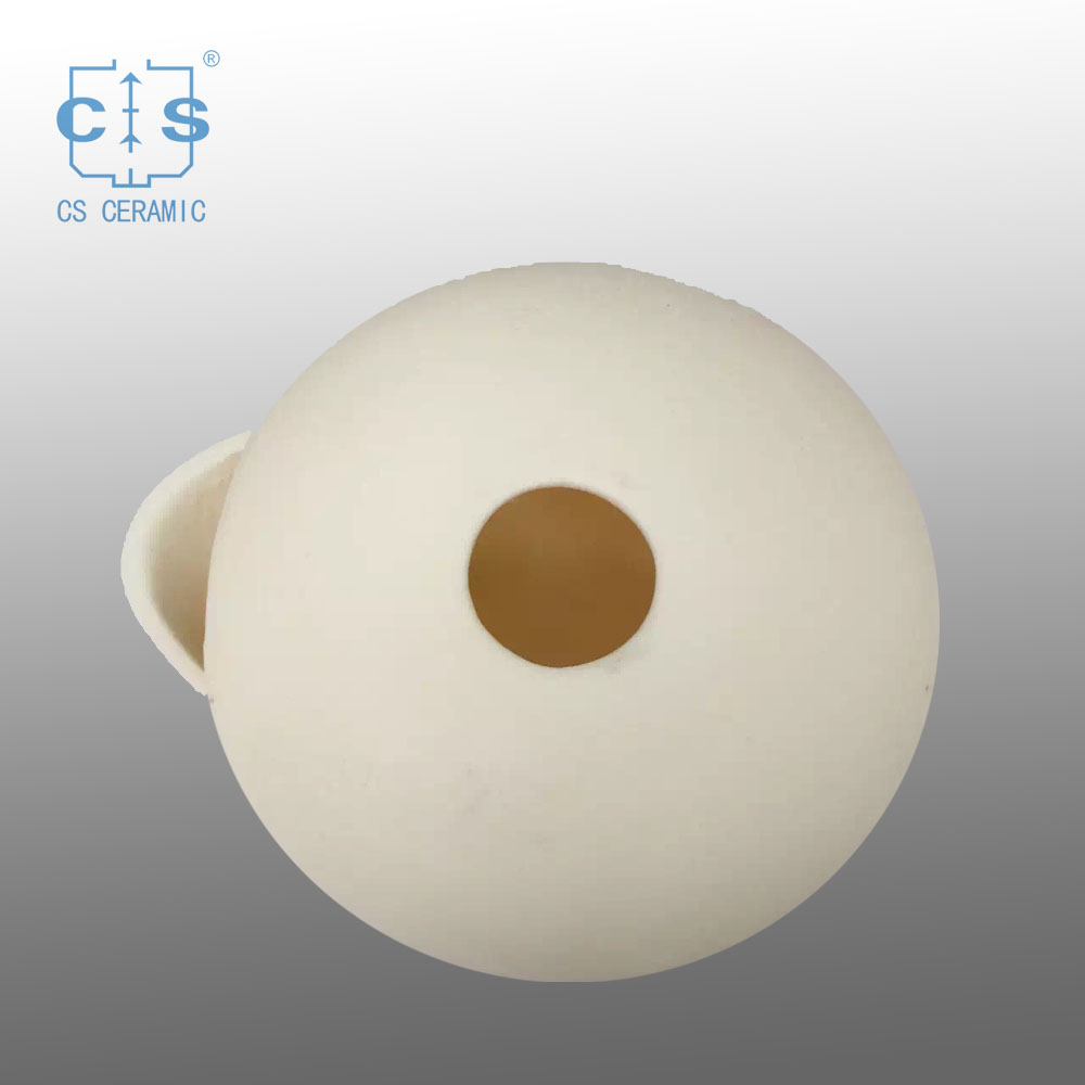Crisol de cerámica de alúmina personalizado con tapa