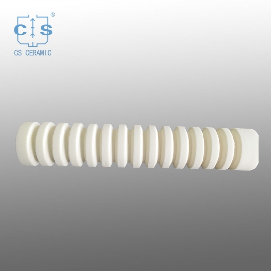 Tubos / tubos de alúmina de cerámica Al2O3 personalizados