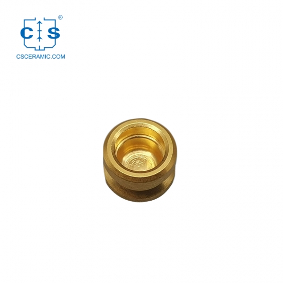 Cápsulas desechables de alta presión de 40 μl Acero inoxidable chapado en oro TA 900815.901 (con tapa)
