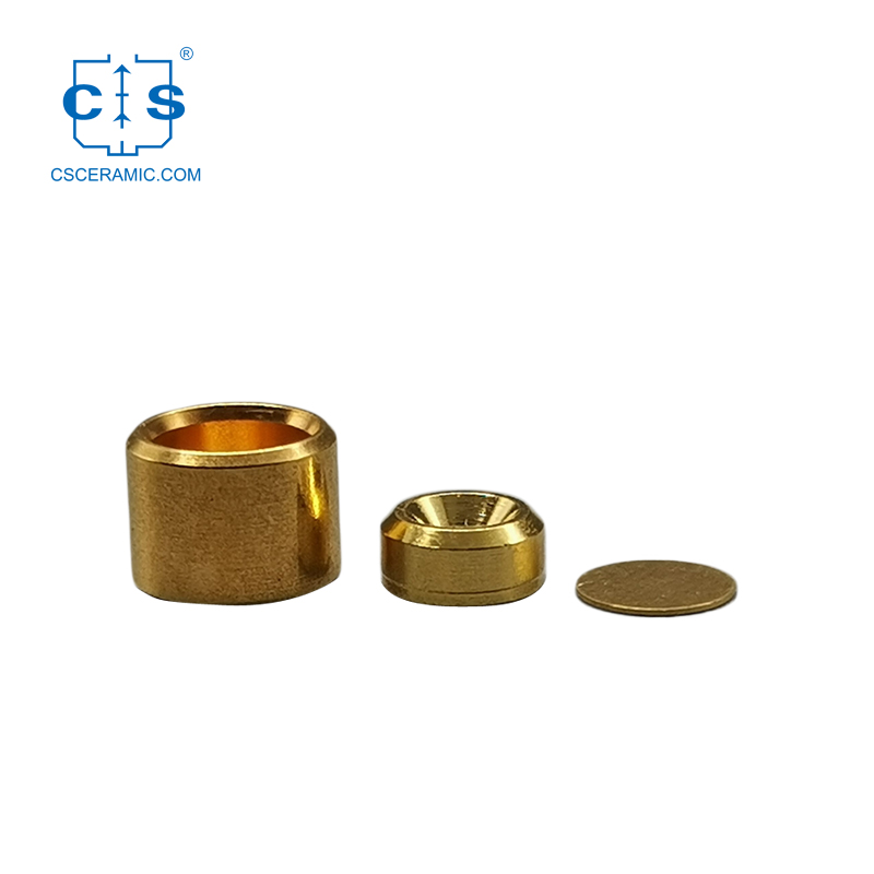 Crisol de alta presión desechable de 25 µl pequeño Acero inoxidable, chapado en oro para ME-30077139 Mettler Toledo
