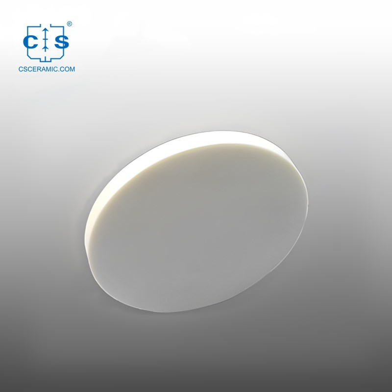 Sustrato de cerámica de alúmina de alta temperatura/disco/lámina/placa de desgaste