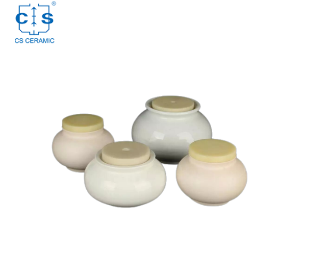 Tarros de molino de cerámica de alúmina al 95% Tarro de molienda de bolas