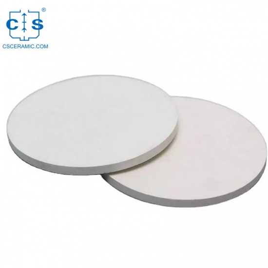 Placa de cerámica de nitruro de boro Placa redonda hexagonal BN prensada en caliente