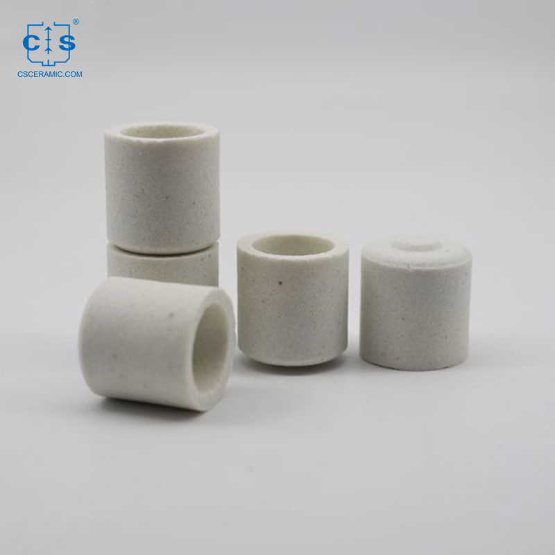 Crisol de cerámica 528-120/528-018hp para detección de azufre de carbono