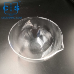 Plato de evaporación de laboratorio de cuarzo